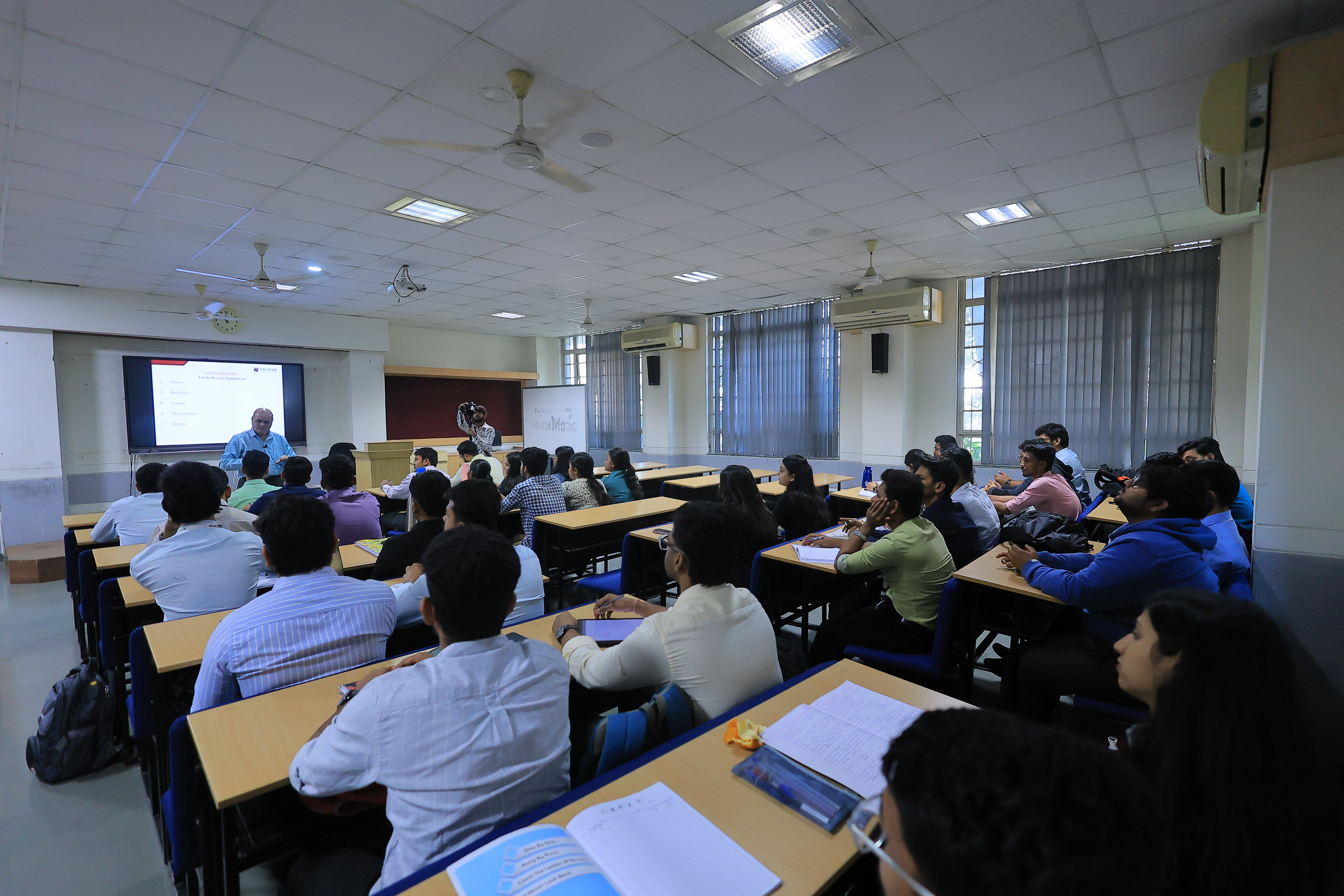 Bachelor of architecture classroom