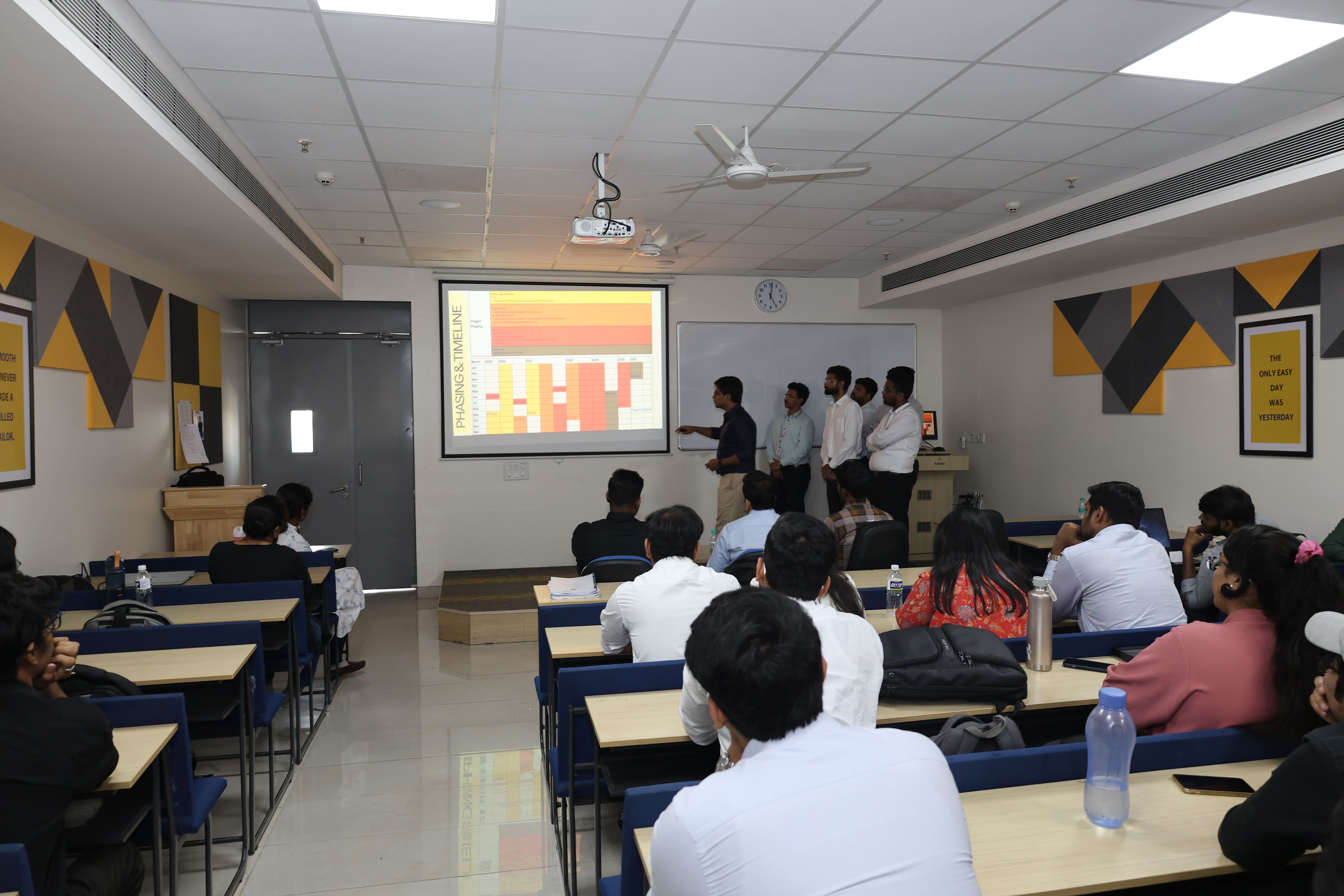 Immersive live project through industry collaboration