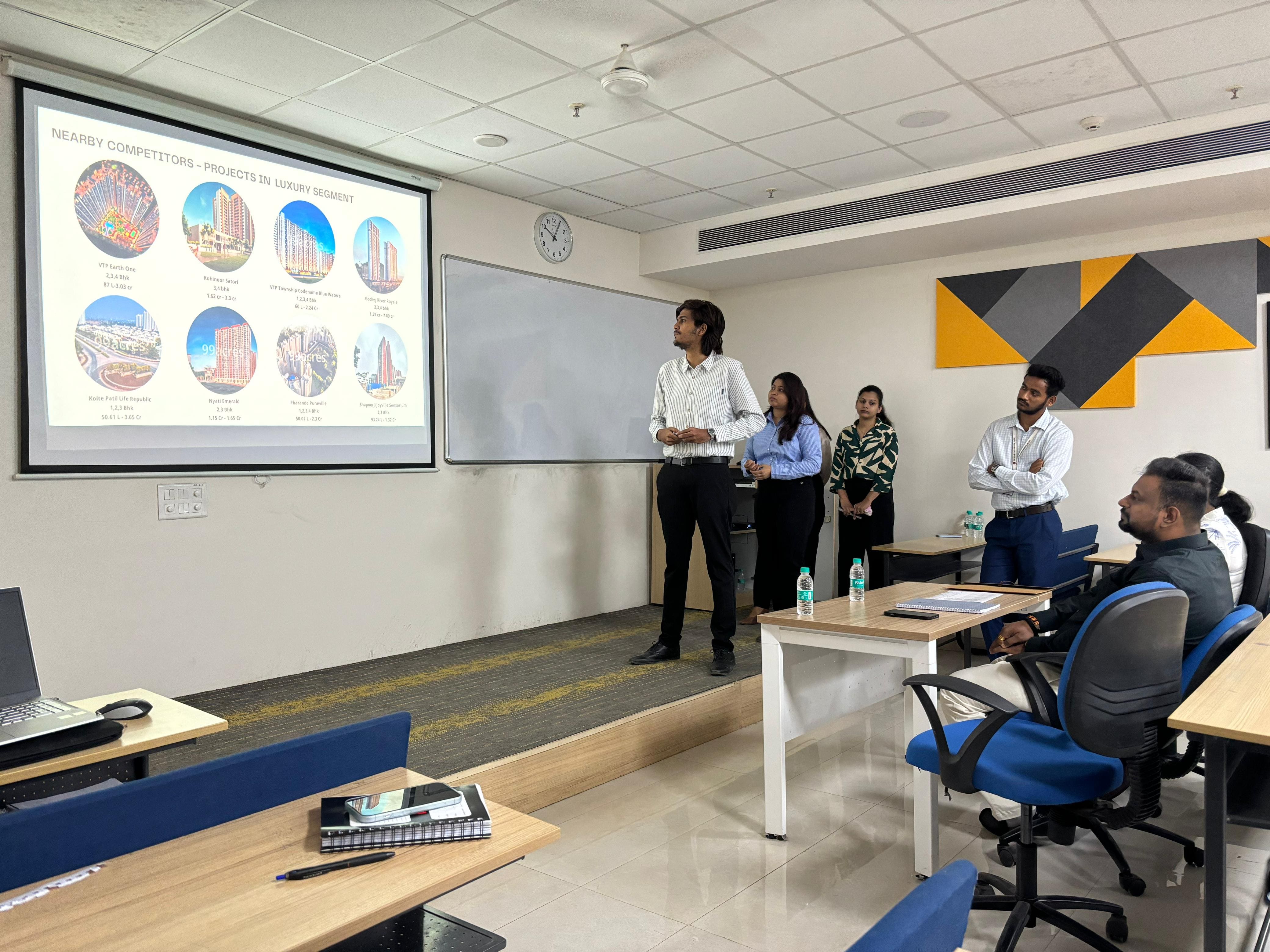 Immersive live project through industry collaboration